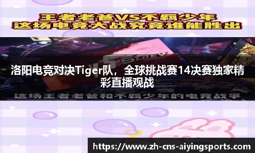 洛阳电竞对决Tiger队,全球挑战赛14决赛独家精彩直播观战