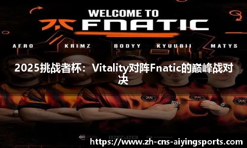 2025挑战者杯:Vitality对阵Fnatic的巅峰战对决